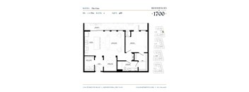the floor plan of the condo