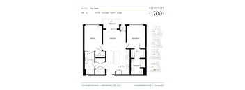 the floor plan of the residence