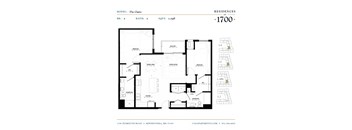 the floor plan of the residence