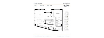 the floor plan of the residence