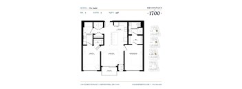 the floor plan of the residence