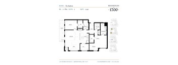 the floor plan of the residence