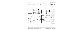 the floor plan of the residence
