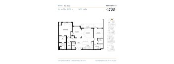 the floor plan of the residence