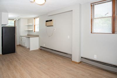 Garden level studio