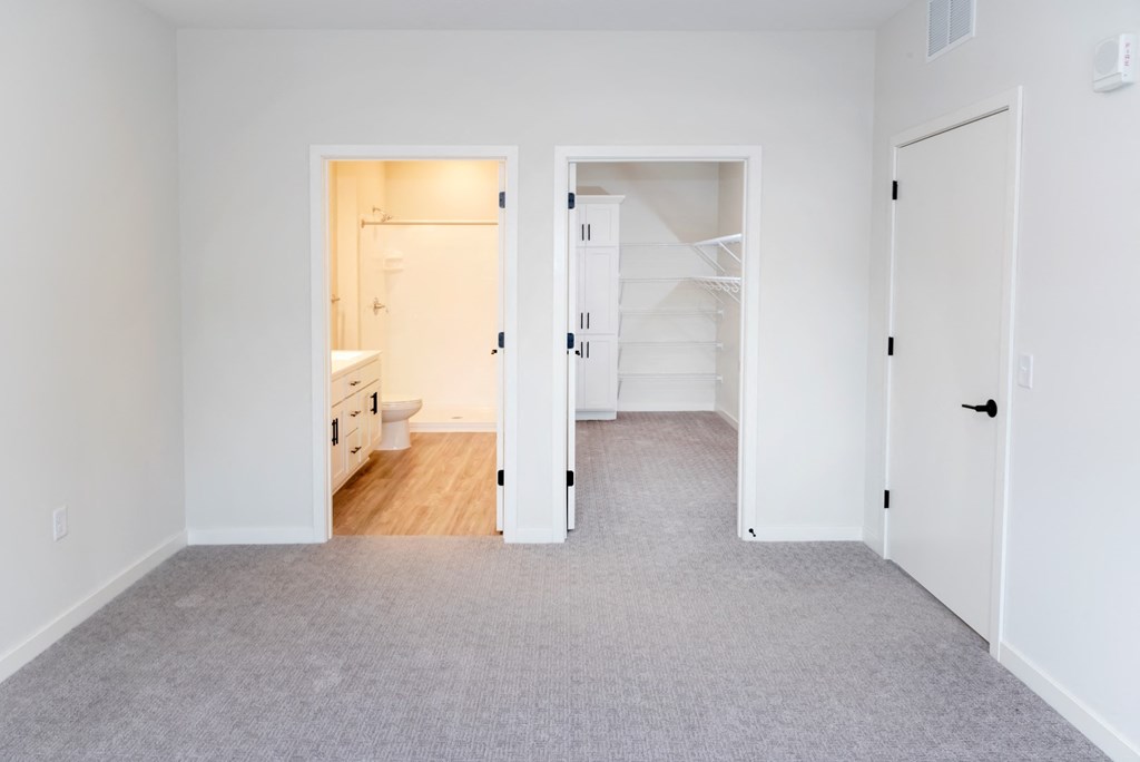 2BR - Tonka - mater bedroom with walk-in closet  at Shady Oak Crossing, Minnesota, 55343