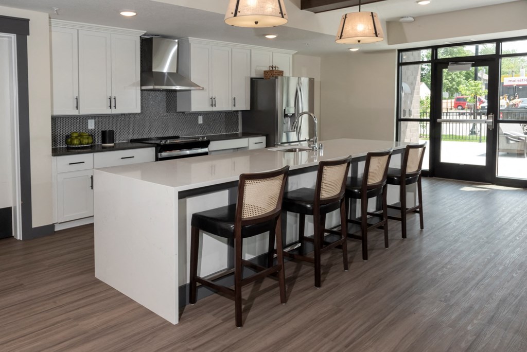 Community Room with full kitchen  at Shady Oak Crossing, Minnesota, 55343