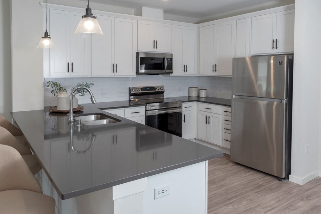 modern kitchen modern kitchen at Shady Oak Crossing, Minnesota, 55343