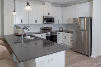 modern kitchen  at Shady Oak Crossing, Minnesota, 55343