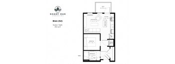 Bren - S2 Floor Plan at Shady Oak Crossing, Minnetonka, MN, 55343