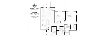 Fairview - C5 - ACC Floor Plan at Shady Oak Crossing, Minnetonka, 55343