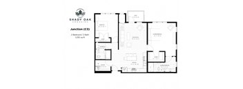 Junction - C3 Floor Plan at Shady Oak Crossing, Minnetonka