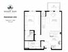 Mainstreet - A5 Floor Plan 705 Sq.Ft. Mainstreet - A5 Floor Plan at Shady Oak Crossing, Minnetonka, Minnesota