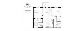 Telluride - C1 Floor Plan at Shady Oak Crossing, Minnetonka, MN, 55343