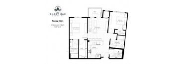 Tonka - C4 Floor Plan at Shady Oak Crossing, Minnetonka, MN