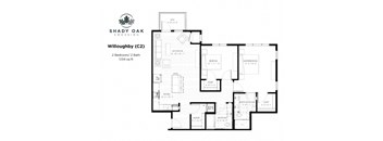 Willoughby - C2 Floor Plan at Shady Oak Crossing, Minnetonka, Minnesota