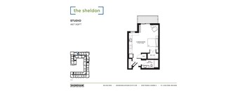 the sheldon floor plan