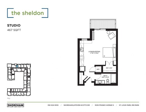 the sheldon floor plan