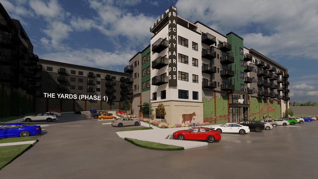 Exterior at The Yards, South St. Paul, MN