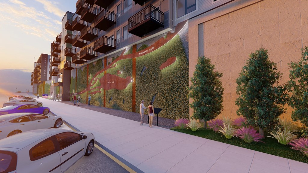 Backyard at The Yards, South St. Paul, Minnesota