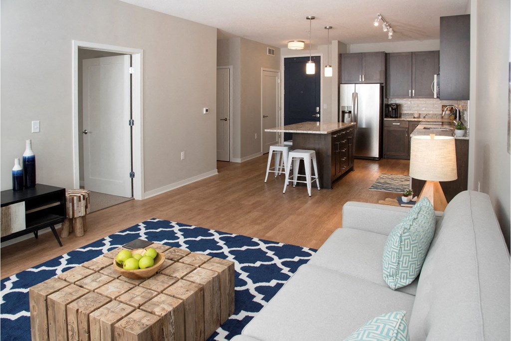 Living Room Decor at The McMillan Apartments in Shoreview, MN 55126