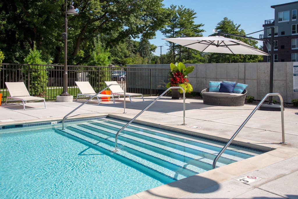 Relaxing Pool at The McMillan, Shoreview, MN