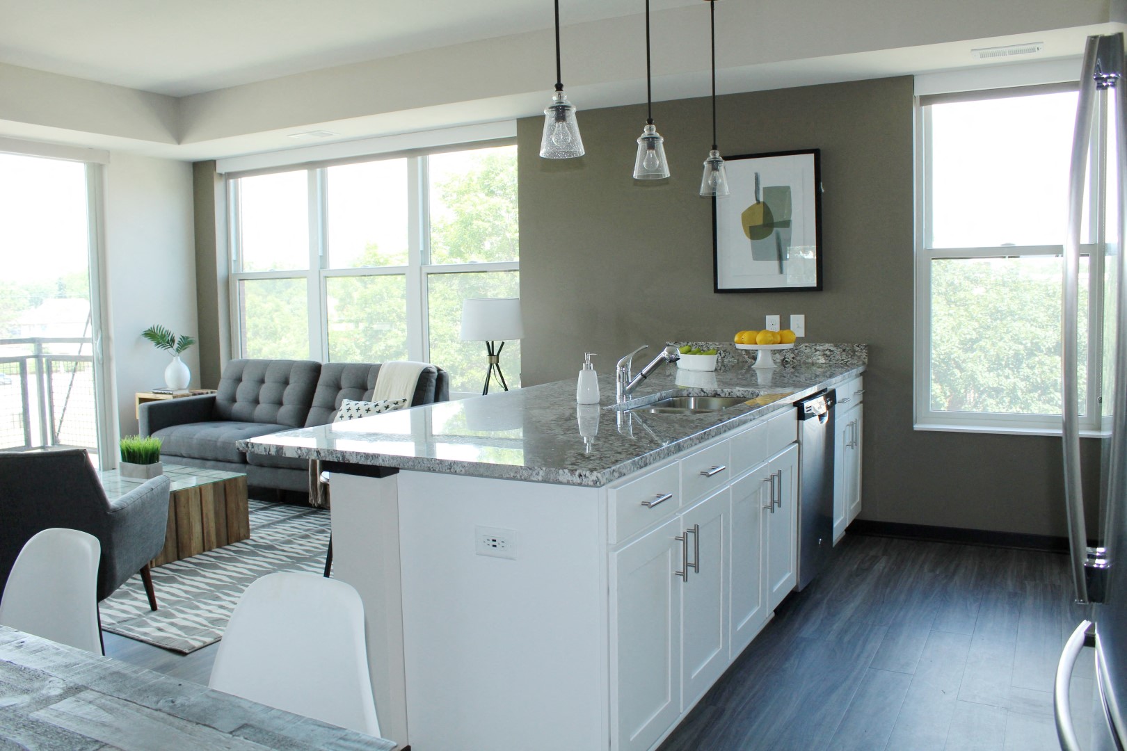 Expansive Windows Throughout Apartment at The Shoreham, St. Louis Park, 55416