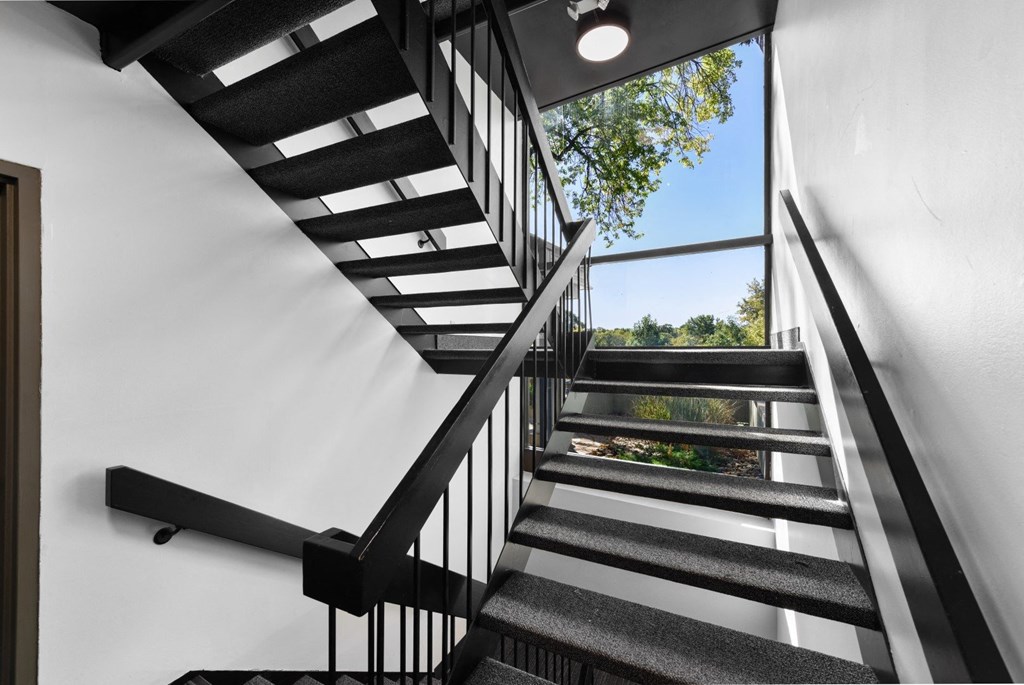 Stairwell at The Tarnhill, Minnesota