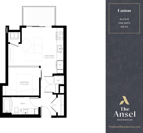 Easton Floor Plan at The Ansel Residences, Vadnais Heights, MN