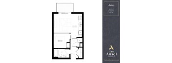 Alcove James Floor Plan at The Ansel Residences, Vadnais Heights, Minnesota