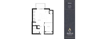 Alcove Satore Floor Plan at The Ansel Residences, Minnesota