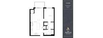 Cornish Floor Plan at The Ansel Residences, Vadnais Heights, Minnesota