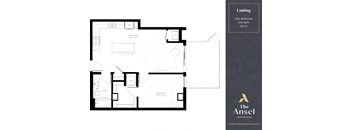Lanting Floor Plan at The Ansel Residences, Vadnais Heights, MN, 55126