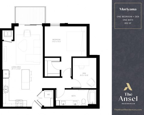 Moriyama Floor Plan at The Ansel Residences, Vadnais Heights, 55126
