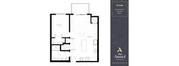 Sexton Floor Plan at The Ansel Residences, Minnesota