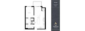 Weston Floor Plan at The Ansel Residences, Minnesota, 55126