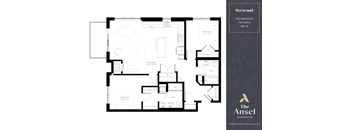 Bertrand Floor Plan at The Ansel Residences, Vadnais Heights, MN, 55126