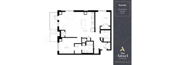 Bourdin Floor Plan at The Ansel Residences, Minnesota