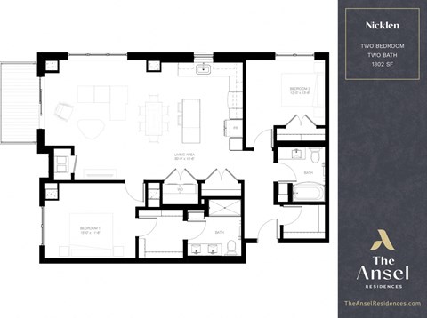 Nicklen Floor Plan at The Ansel Residences, Vadnais Heights, Minnesota