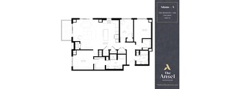 Adams-A Floor Plan at The Ansel Residences, Vadnais Heights, MN, 55126