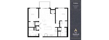 Watkins Floor Plan at The Ansel Residences, Vadnais Heights, 55126