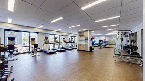 Fitness Center at The Arlow on Kellogg, St Paul