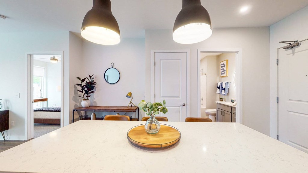 Renovated Kitchen at The Arlow on Kellogg, St Paul, MN, 55102