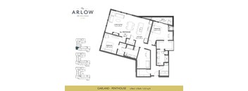 Garland Floor Plan at The Arlow on Kellogg, St Paul, 55102