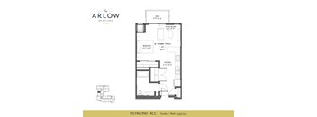 Richmond ACC Floor Plan at The Arlow on Kellogg, Minnesota