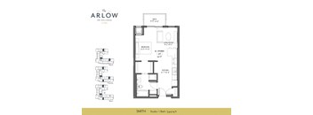 Smith Floor Plan at The Arlow on Kellogg, St Paul