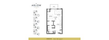 Wabasha Floor Plan at The Arlow on Kellogg, St Paul, Minnesota
