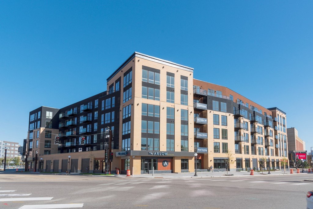 Elegant Exterior View at The Arlow on Kellogg, Minnesota