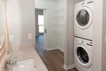 In Home Full Size Washer And Dryer at The Arlow on Kellogg, Minnesota, 55102