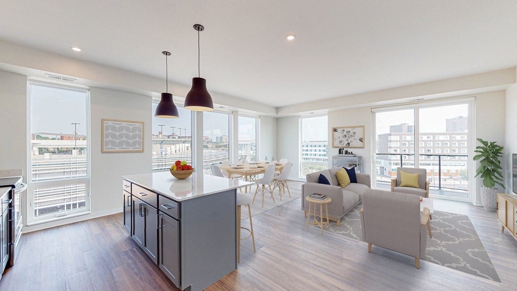 Kitchen Unit at The Arlow on Kellogg, St Paul, MN, 55102